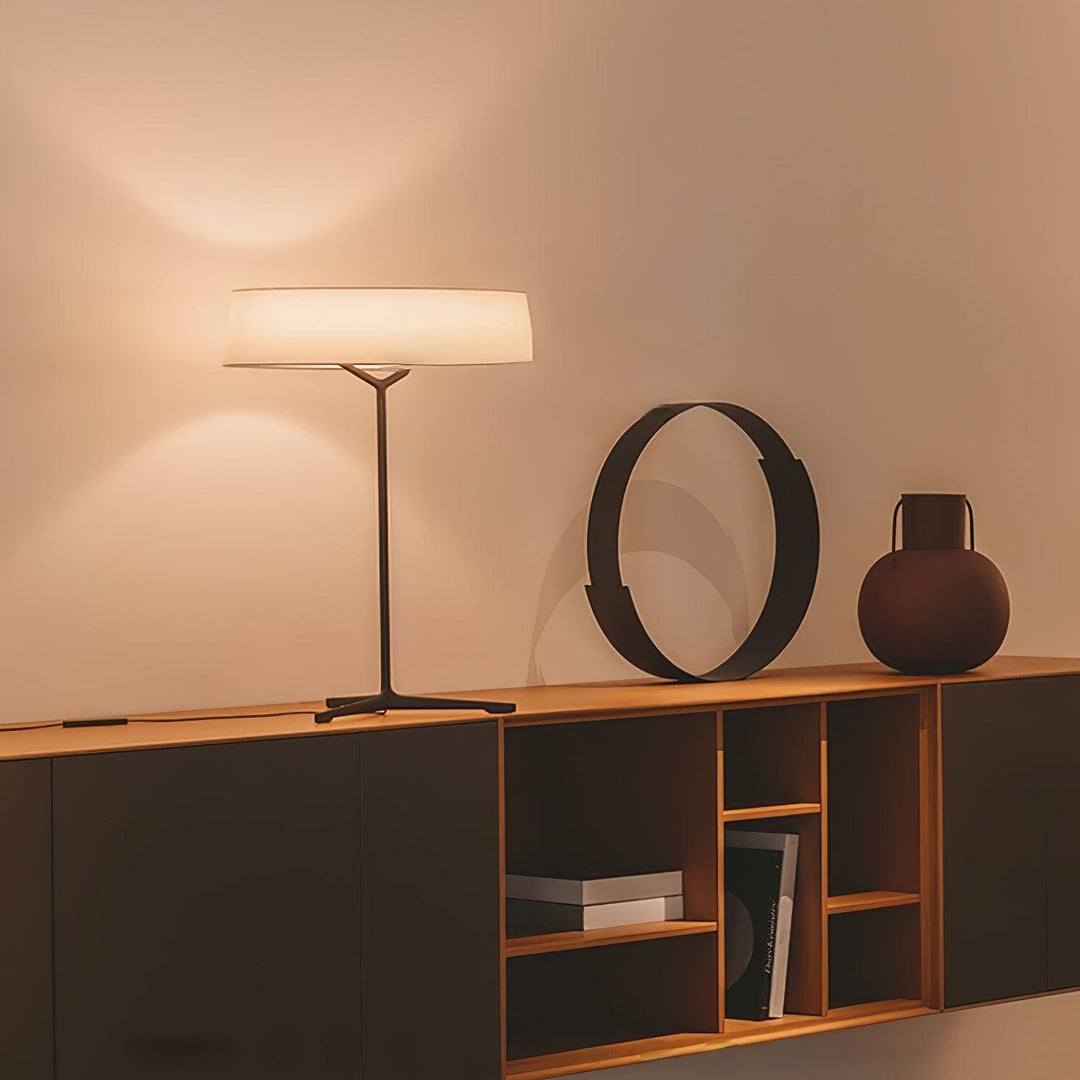 Paper Glow Circular Table Lamp - Vakkerlight