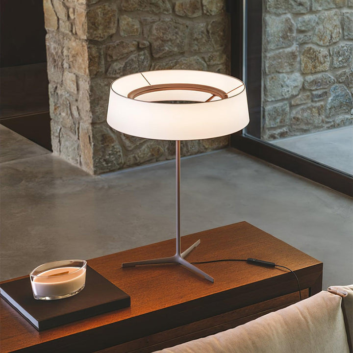 Paper Glow Circular Table Lamp - Vakkerlight