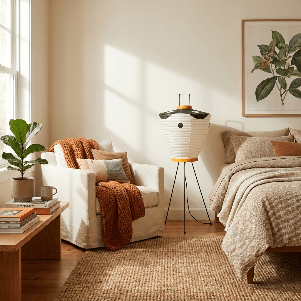 Paper Lantern Floor Lamp - Vakkerlight