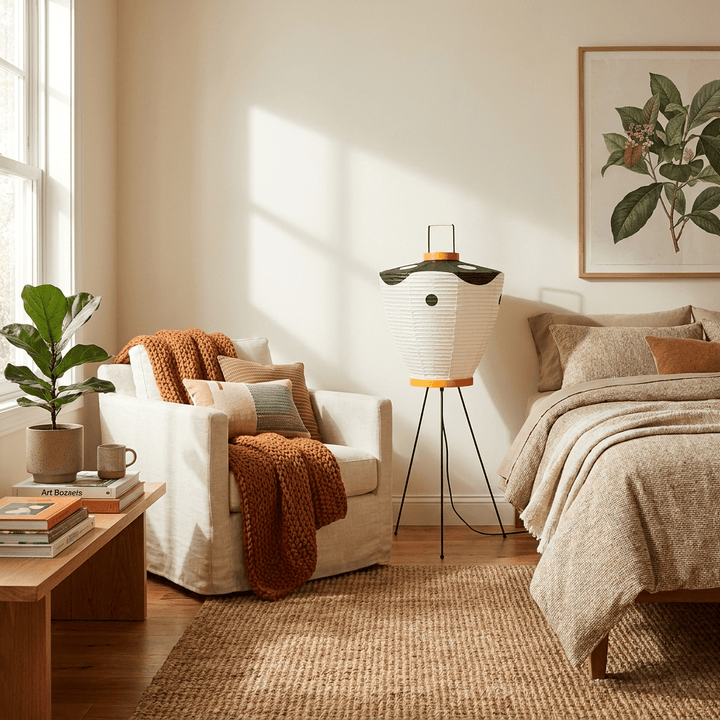Paper Lantern Floor Lamp - Vakkerlight