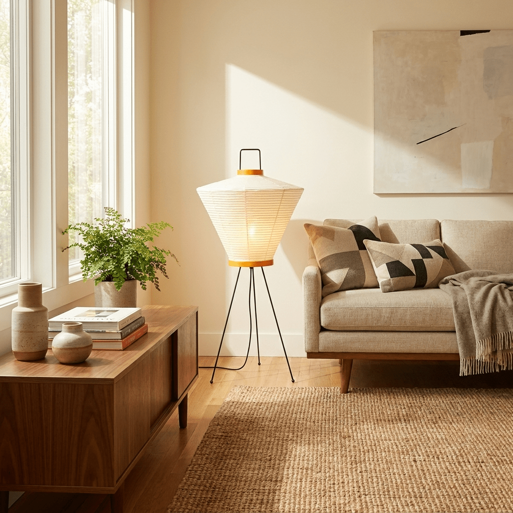 Paper Lantern Floor Lamp - Vakkerlight