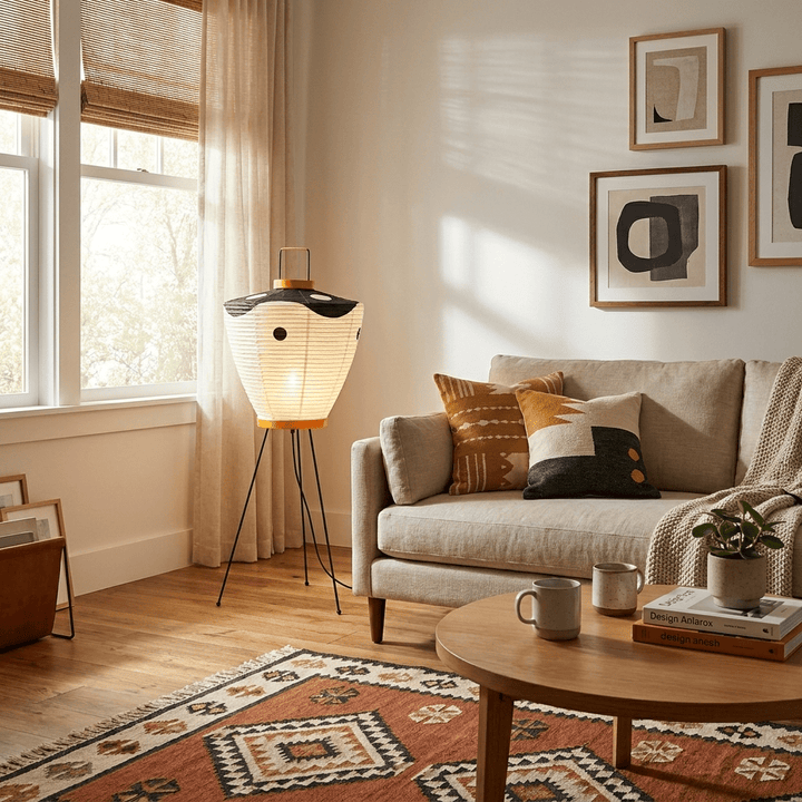 Paper Lantern Floor Lamp - Vakkerlight