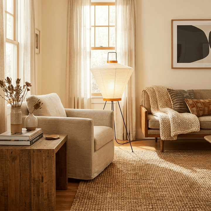 Paper Lantern Floor Lamp - Vakkerlight