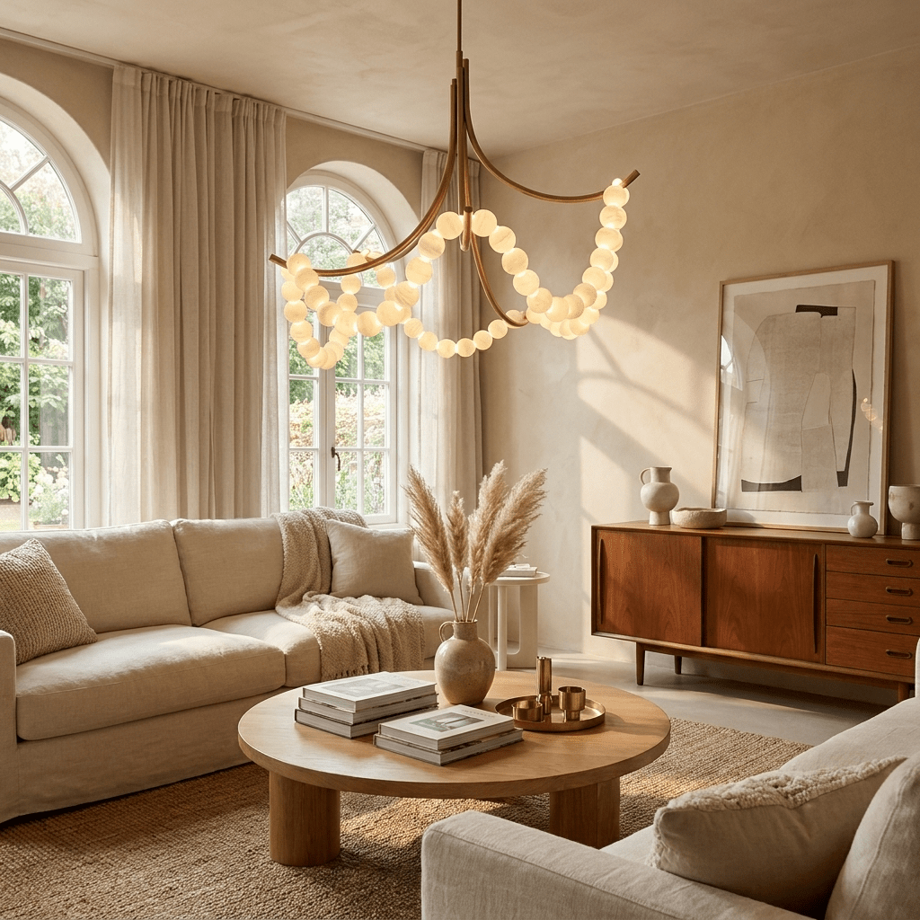 Parel Alabaster Chandelier - Vakkerlight