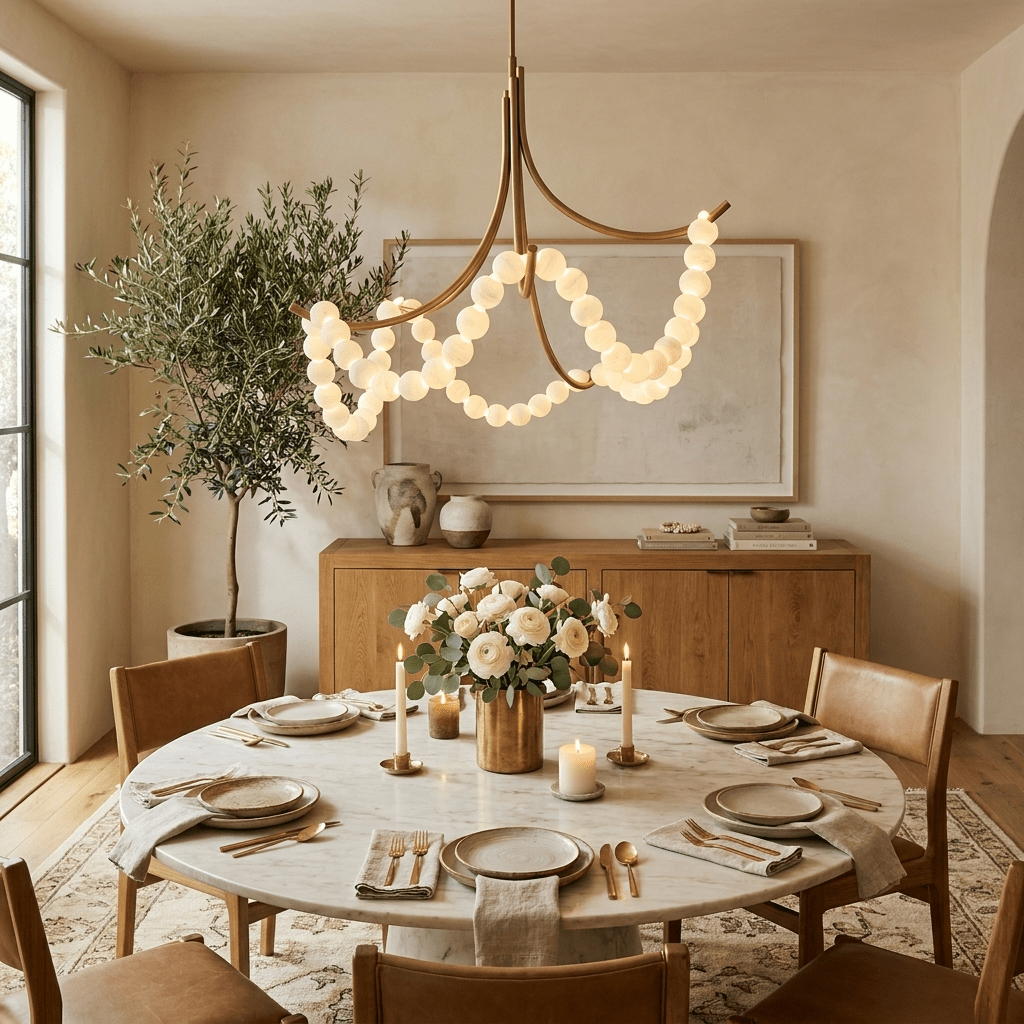 Parel Alabaster Chandelier - Vakkerlight