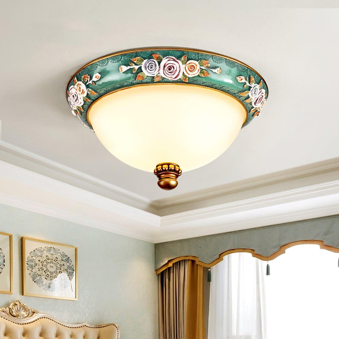 Pastoral Bowl Ceiling Light - Vakkerlight