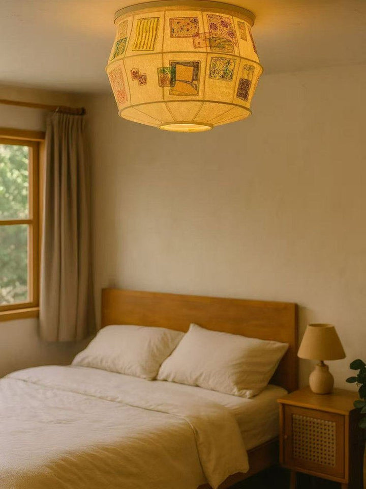 Patchwork Quilt Ceiling Light - Vakkerlight
