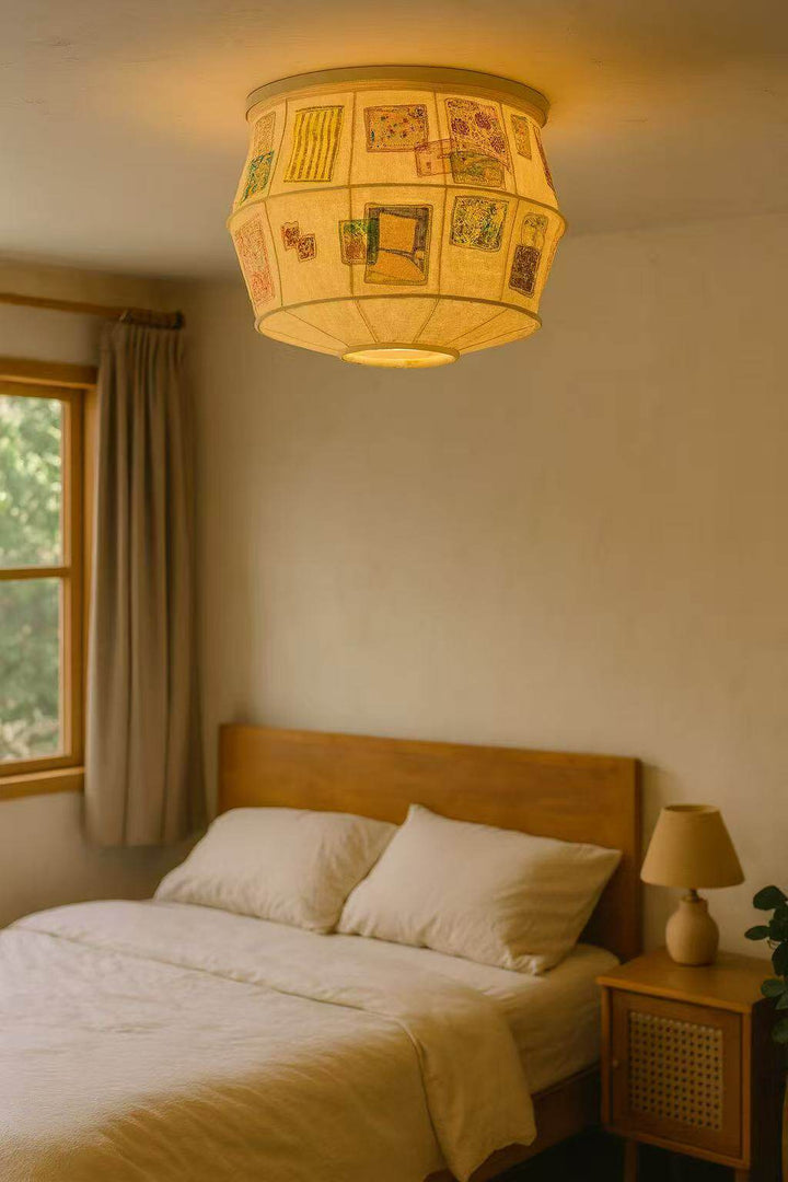 Patchwork Quilt Ceiling Light - Vakkerlight