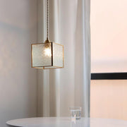 Patterned Glass Pendant Lamp - Vakkerlight