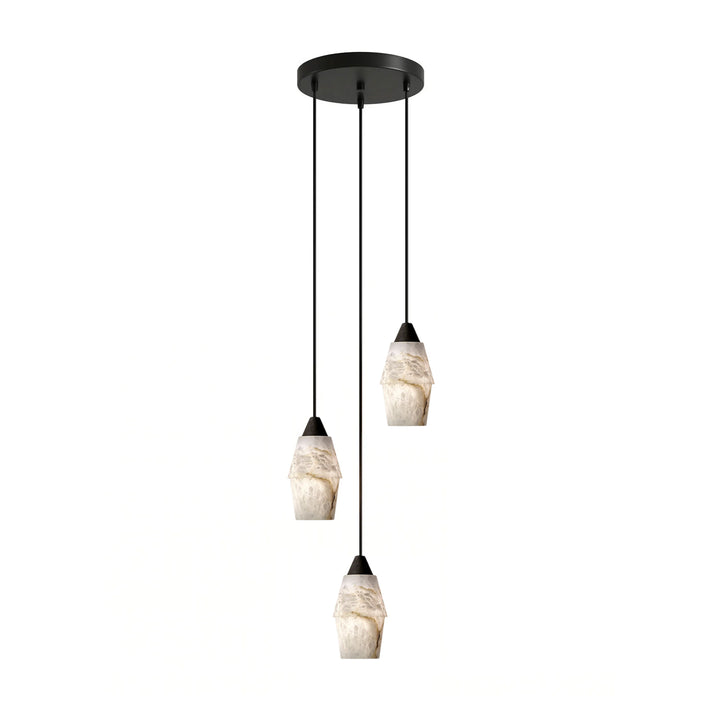 Pavilion Alabaster Cluster Chandelier - Vakkerlight