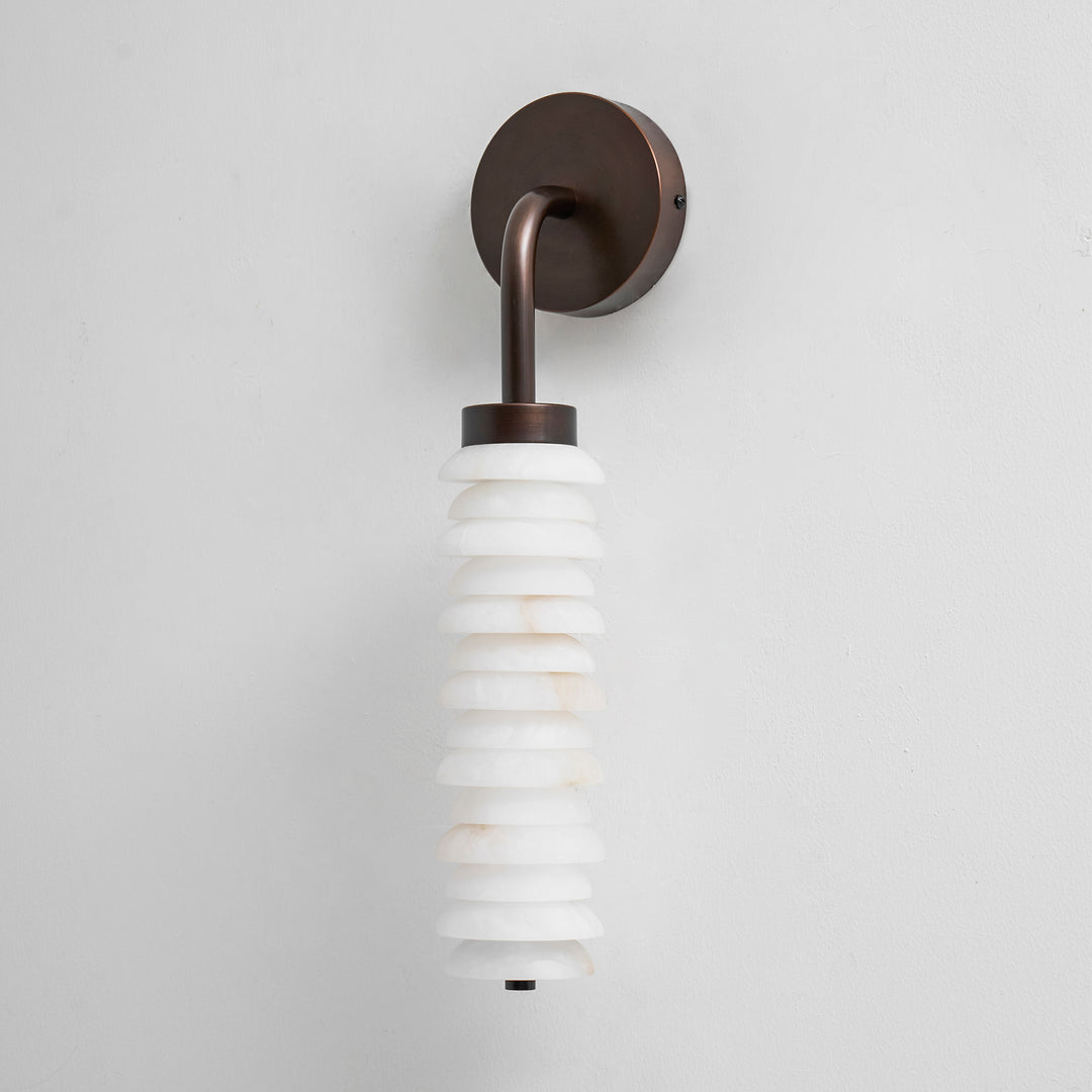 Helix Alabaster Wall Lamp - Vakkerlight