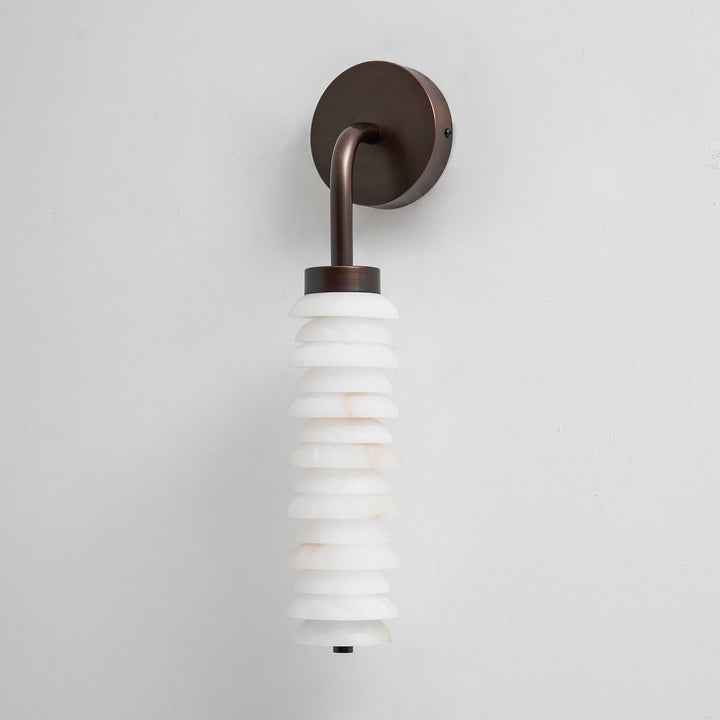 Helix Alabaster Wall Lamp - Vakkerlight