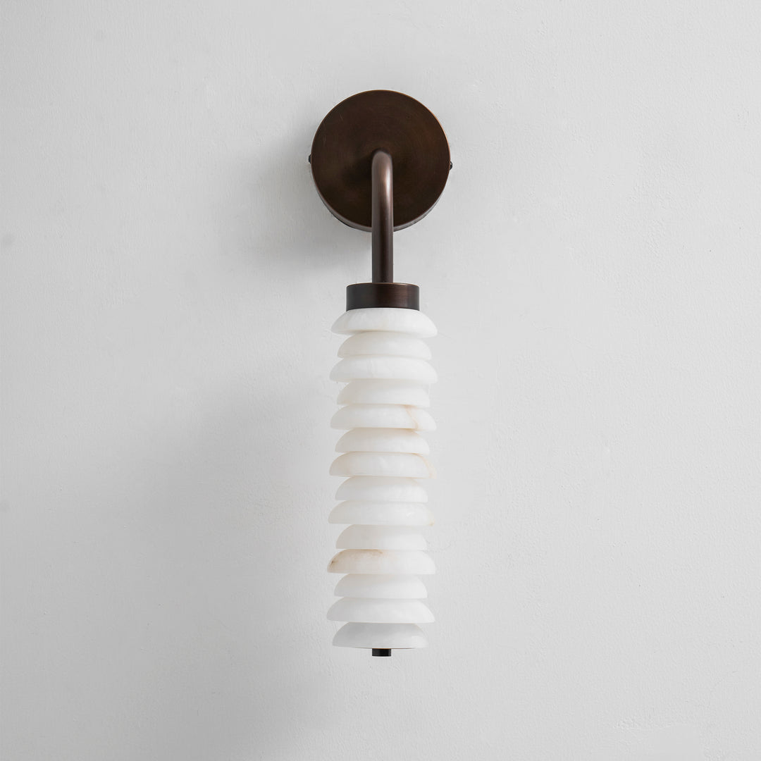 Helix Alabaster Wall Lamp - Vakkerlight