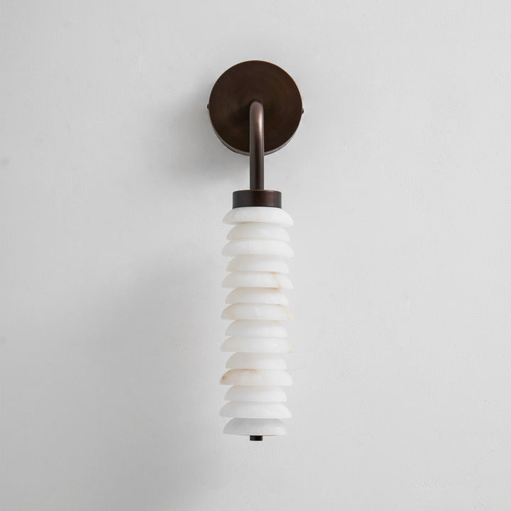 Helix Alabaster Wall Lamp - Vakkerlight