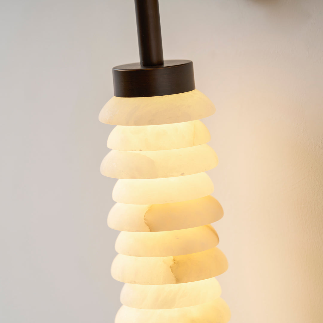 Helix Alabaster Wall Lamp - Vakkerlight