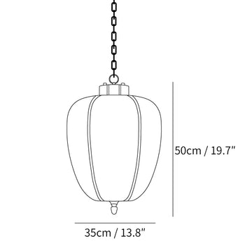 Suspension extérieure Peaches — Dimension drawings 2