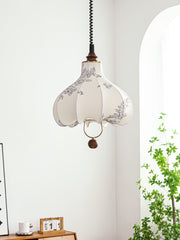 Pear Fabric Pendant Lamp