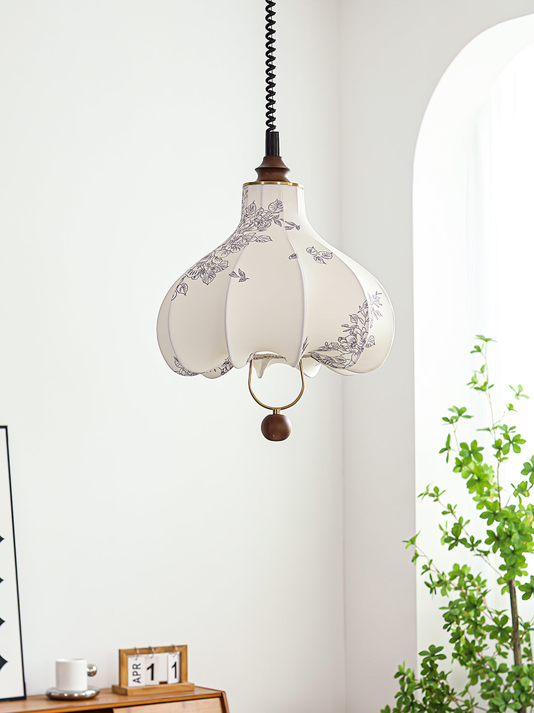 Pear Fabric Pendant Lamp - Vakkerlight