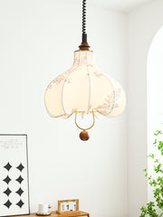 Pear Fabric Pendant Lamp