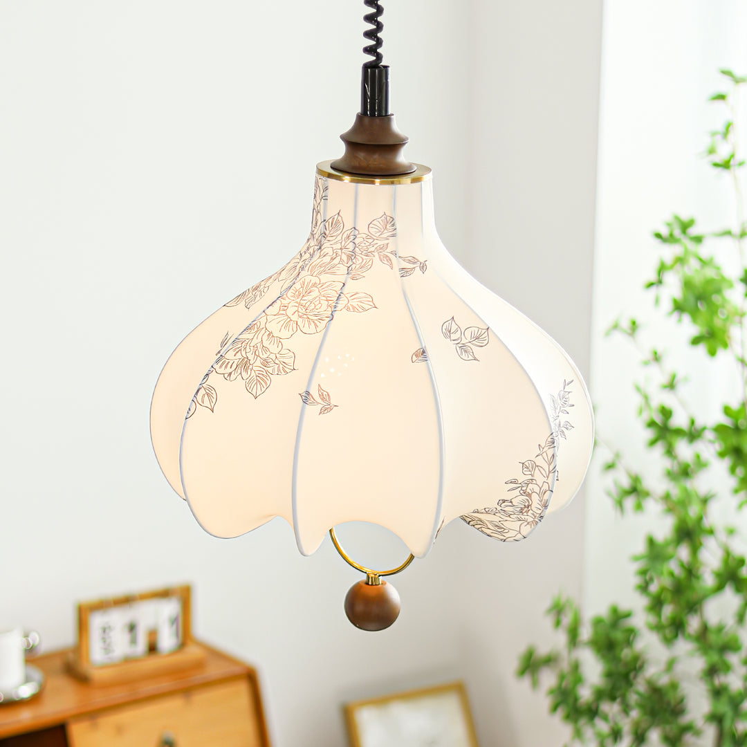 Pear Fabric Pendant Lamp - Vakkerlight