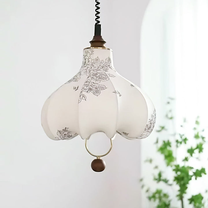 Pear Fabric Pendant Lamp - Vakkerlight