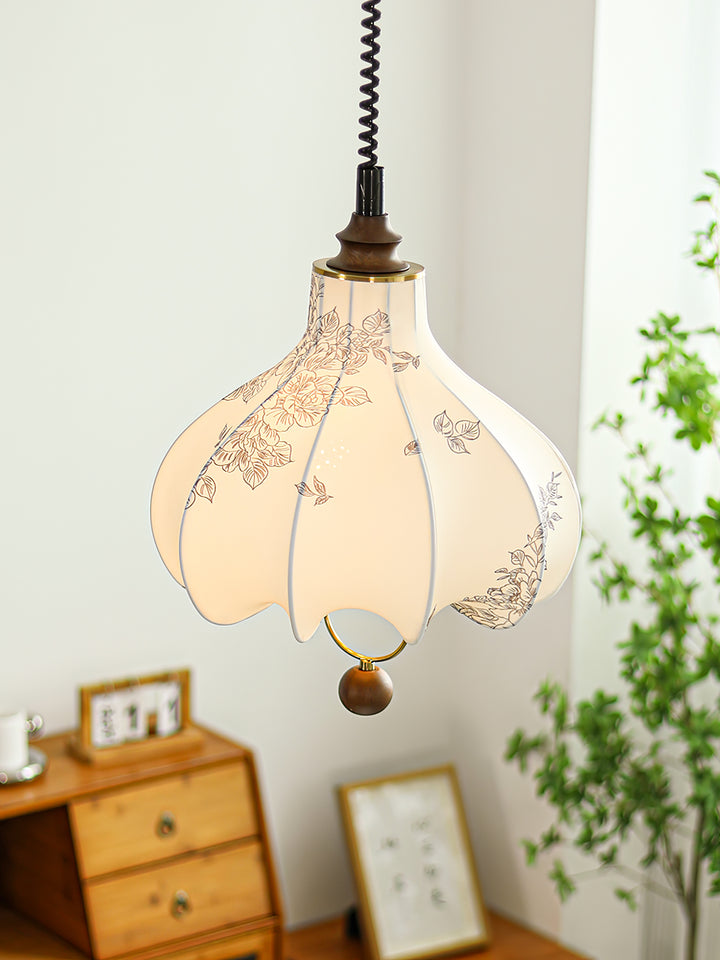 Pear Fabric Pendant Lamp - Vakkerlight