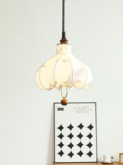 Pear Fabric Pendant Lamp