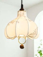 Pear Fabric Pendant Lamp