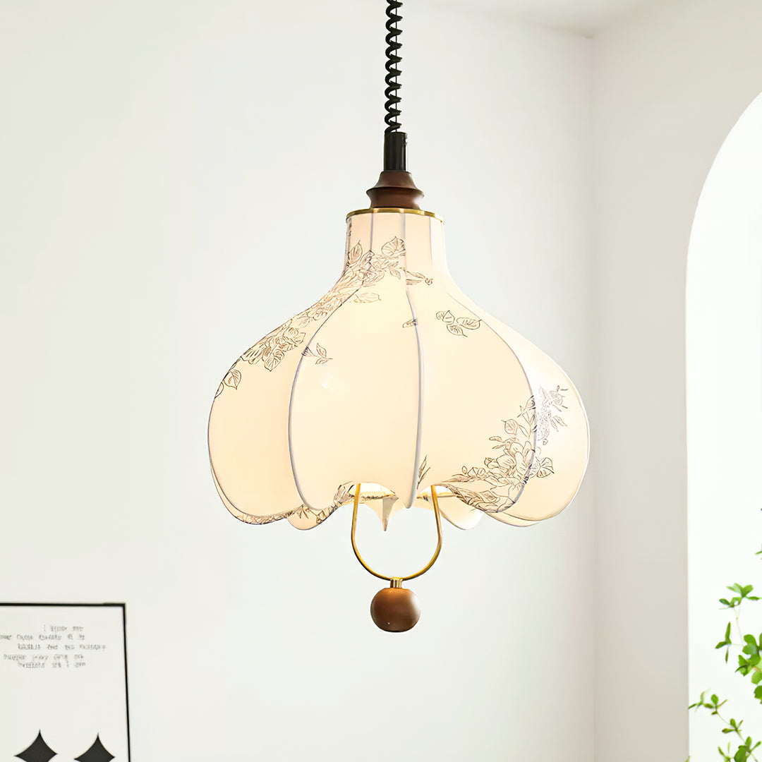 Pear Fabric Pendant Lamp - Vakkerlight