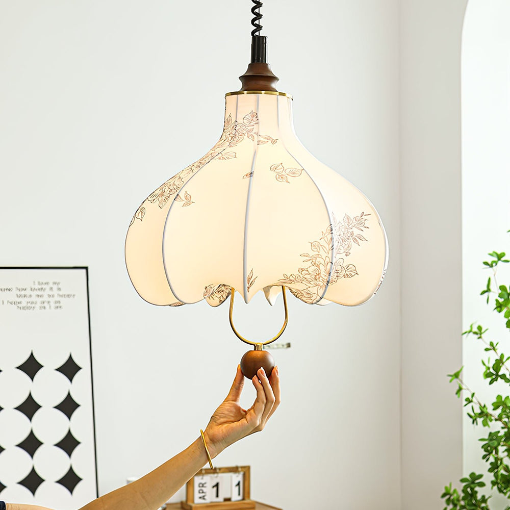 Pear Fabric Pendant Lamp - Vakkerlight