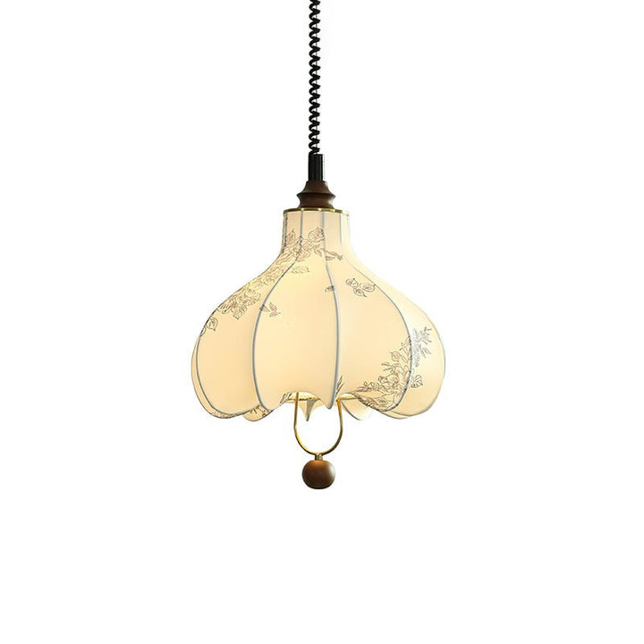 Pear Fabric Pendant Lamp - Vakkerlight