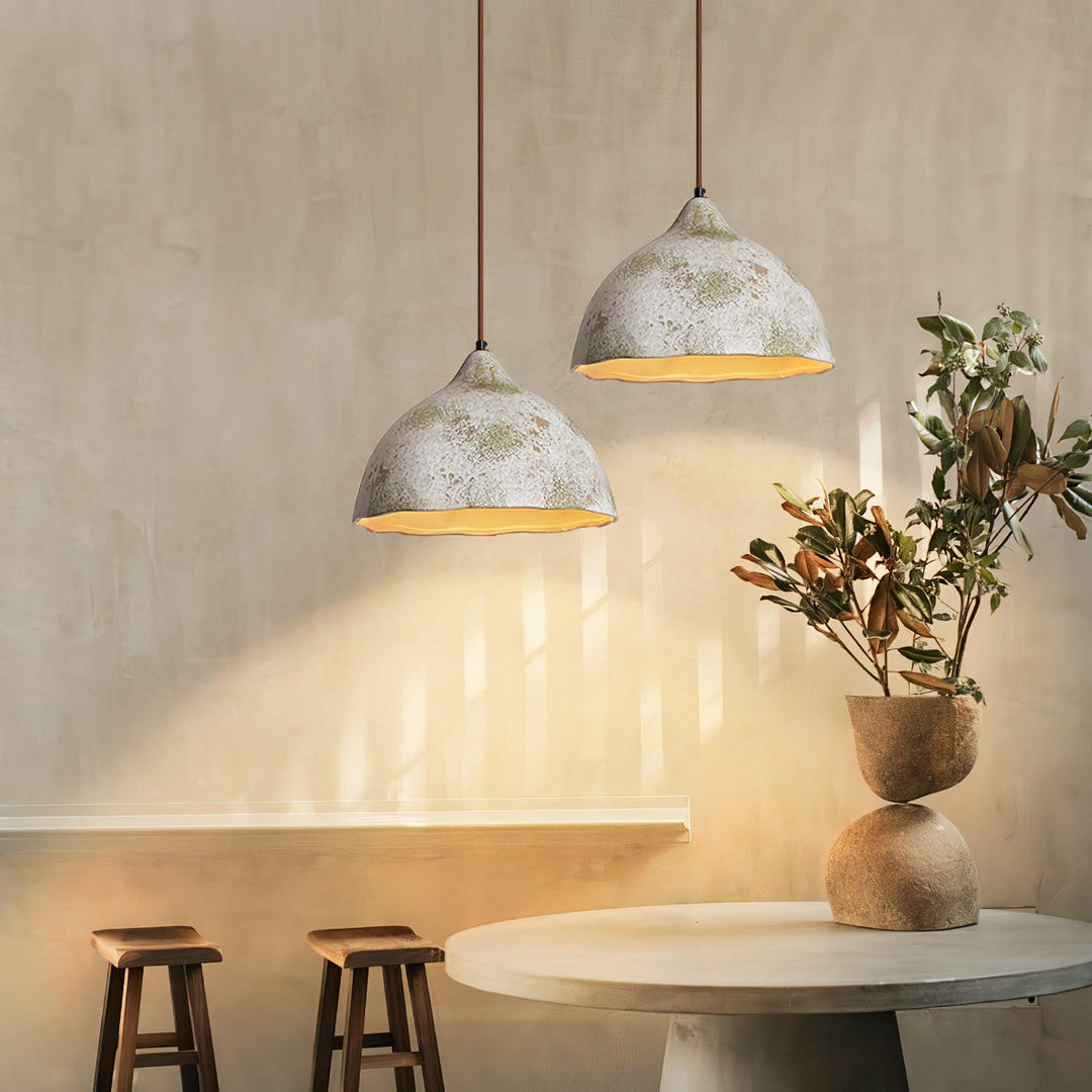 Pear Shape Ceramic Pendant Light - Vakkerlight