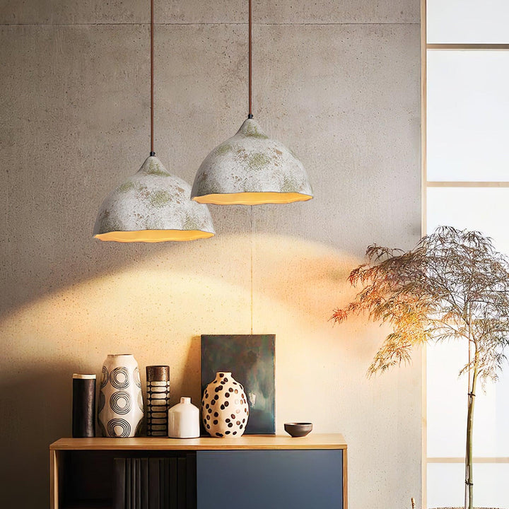 Pear Shape Ceramic Pendant Light - Vakkerlight