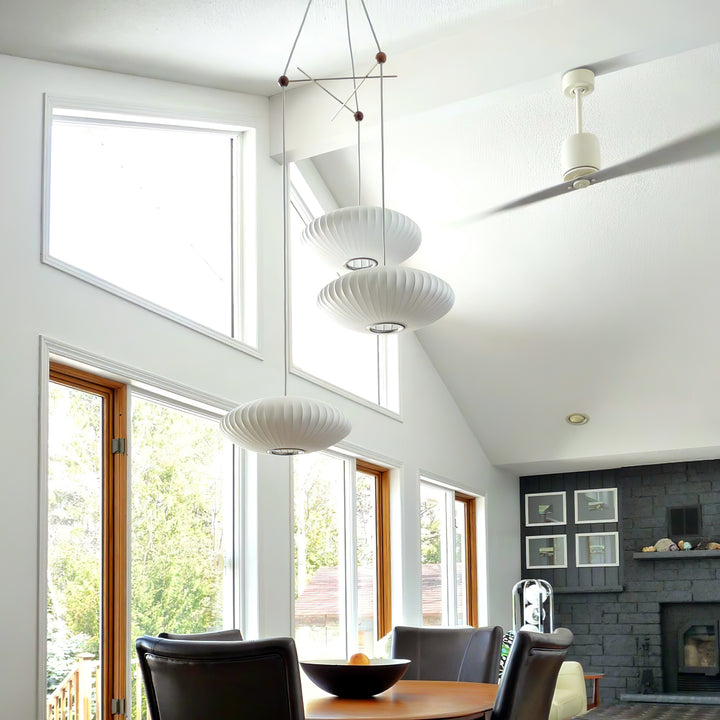 Triple Pear Bubble Pendant Lamp - Vakkerlight