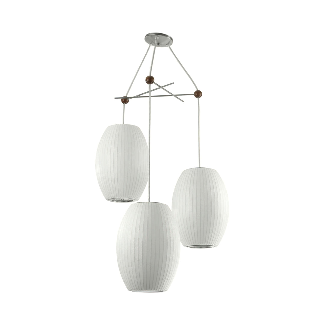 Triple Pear Bubble Pendant Lamp - Vakkerlight