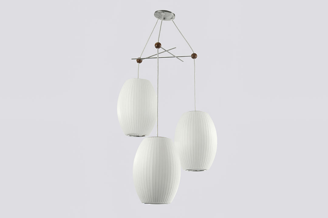 Triple Pear Bubble Pendant Lamp - Vakkerlight