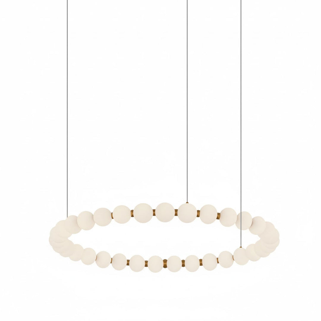Pearl Necklace Balls Chandelier - Vakkerlight