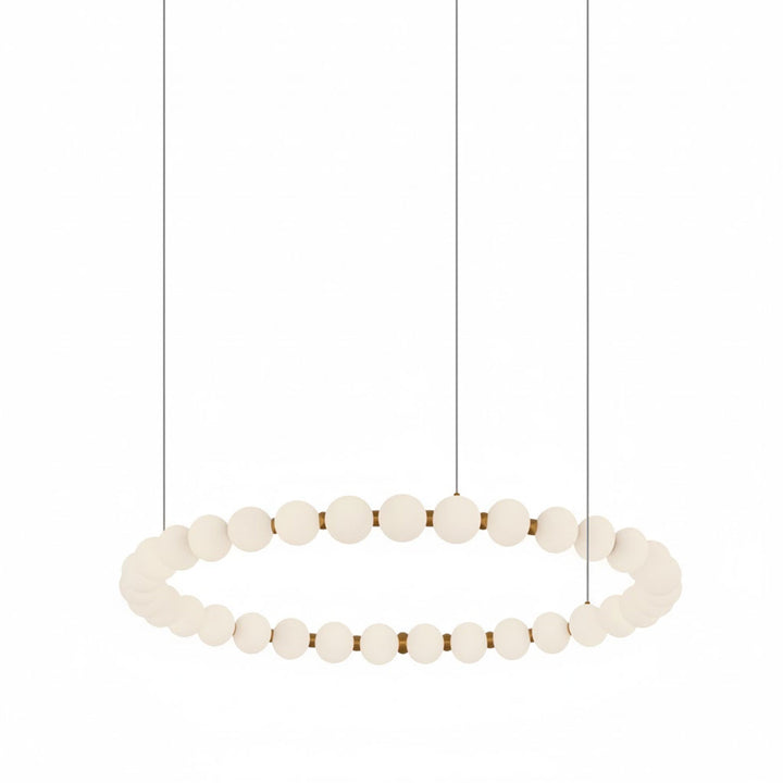 Pearl Necklace Balls Chandelier - Vakkerlight