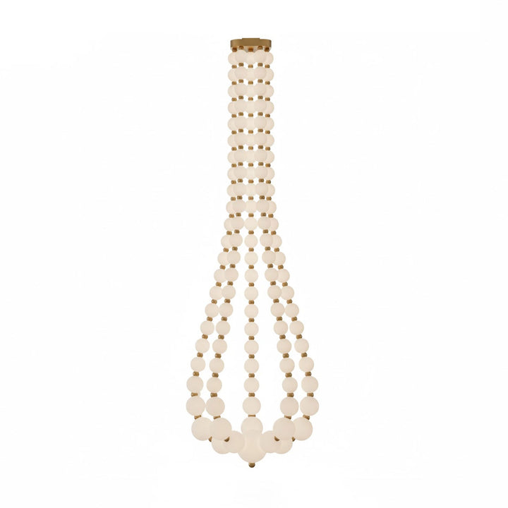 Pearl Necklace Balls Chandelier - Vakkerlight