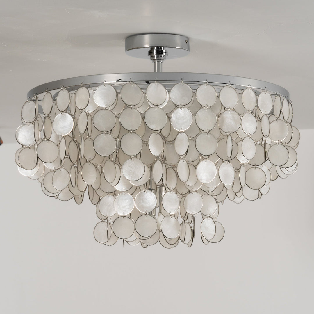 Pearl Shell Ceiling Lamp - Vakkerlight