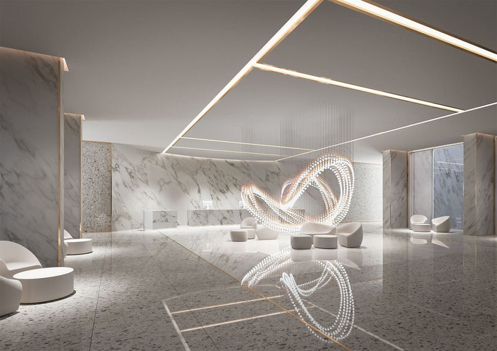 Pearl Curtain Customize Chandelier - Vakkerlight