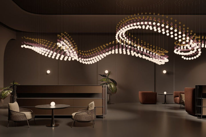 Pearl Curtain Customize Chandelier - Vakkerlight