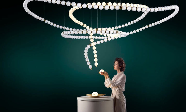 Pearl Drop Customize Chandelier - Vakkerlight