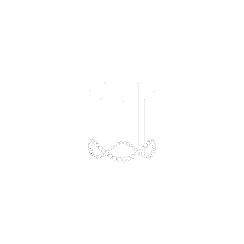 Pearl Drop Customize Chandelier - Vakkerlight