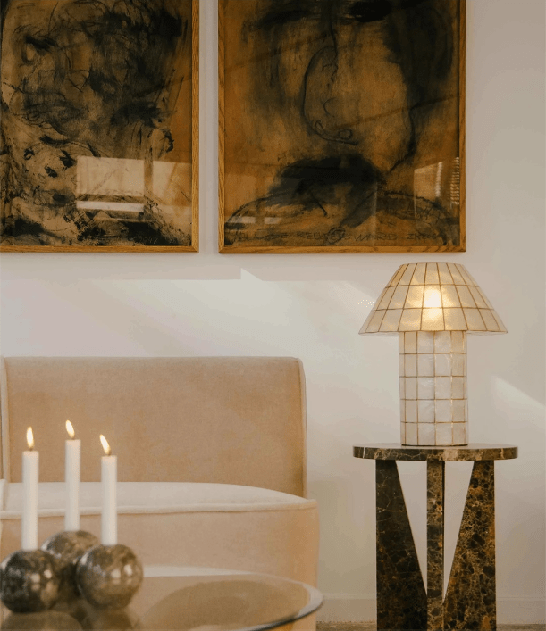 Pearl Mosaic Table Lamp - Vakkerlight