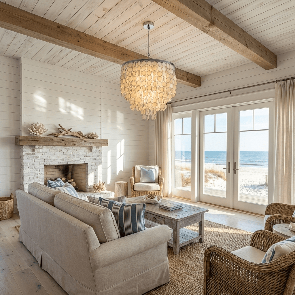 Pearl Shell Chandelier - Vakkerlight