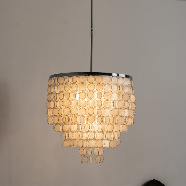 Pearl Shell Chandelier - Vakkerlight