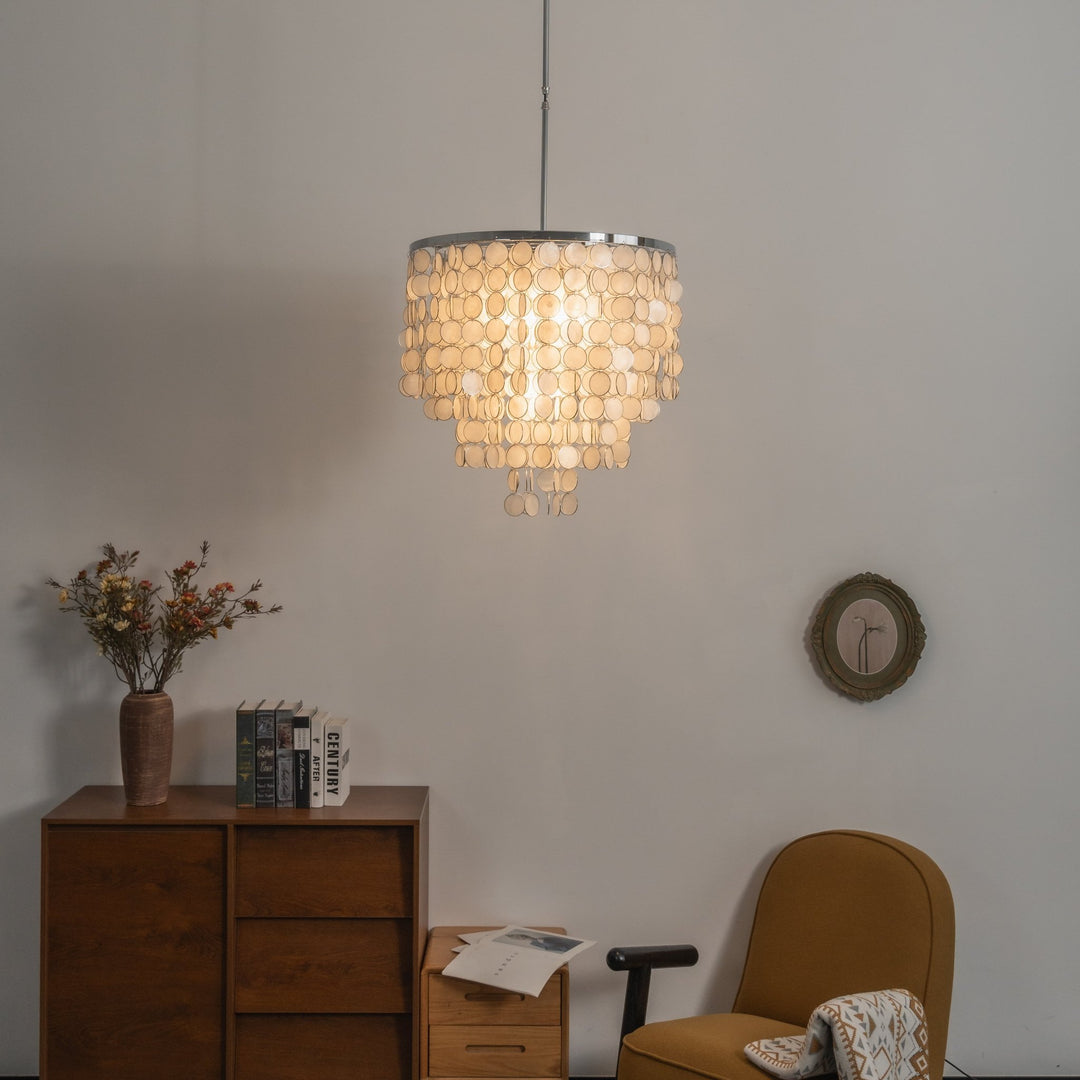 Pearl Shell Chandelier - Vakkerlight