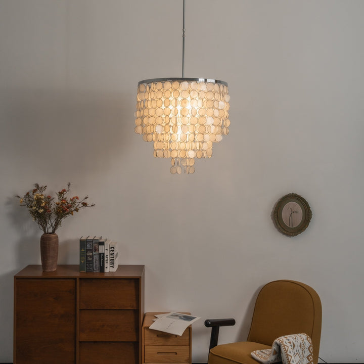 Pearl Shell Chandelier - Vakkerlight