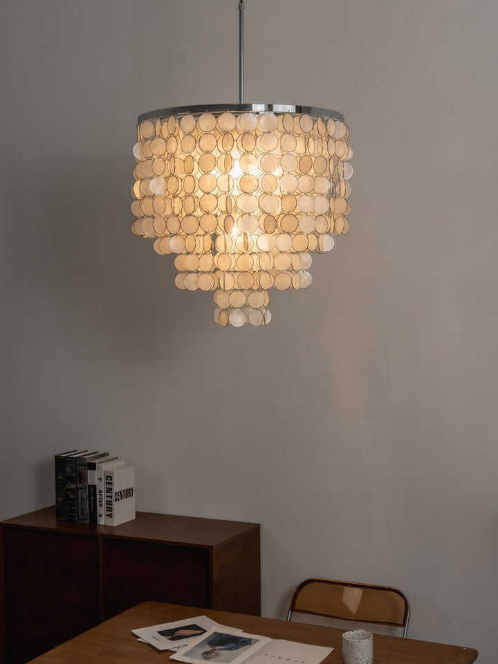 Pearl Shell Chandelier - Vakkerlight